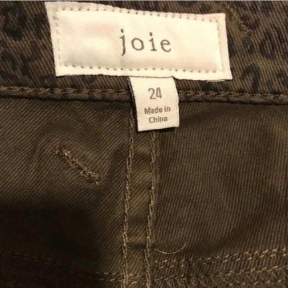 Joie Leopard Print Parker Skinny Jeans - Picture 10 of 10